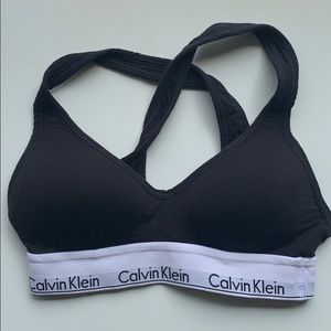Calvin Klein padded bra extra small